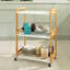 Kaan Solid Wood Bar Cart