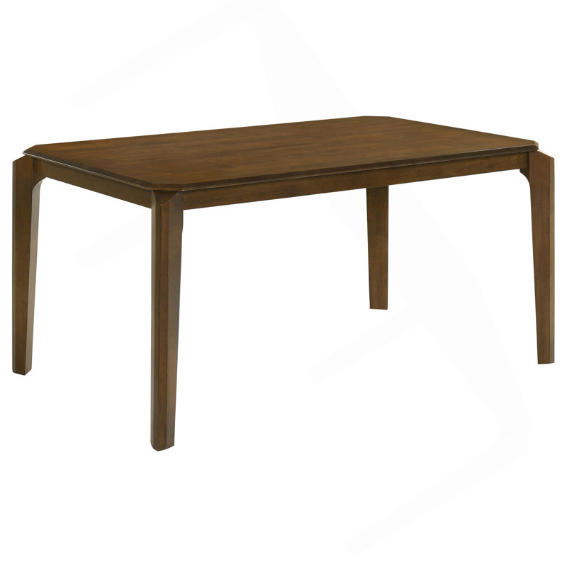 Warren Dark Brown Rectangular Dining Table