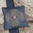 7 Piece King Bedding With Navy - Breathable Fabric Comforter Pillows