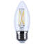 4 Watt (40 Watt Equivalent), B11 LED, Dimmable Light Bulb, Warm White E26/Medium (Standard) Base-124212525-124212524-72491895