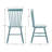 Mid Century Windsor Back Solid Wood Dining Chair, Farmhouse Slat Back Side Chair For Kitchen/Dining Room-1229254575