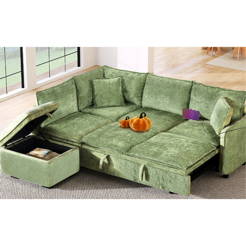 Upholstered 73.96 " Sectional