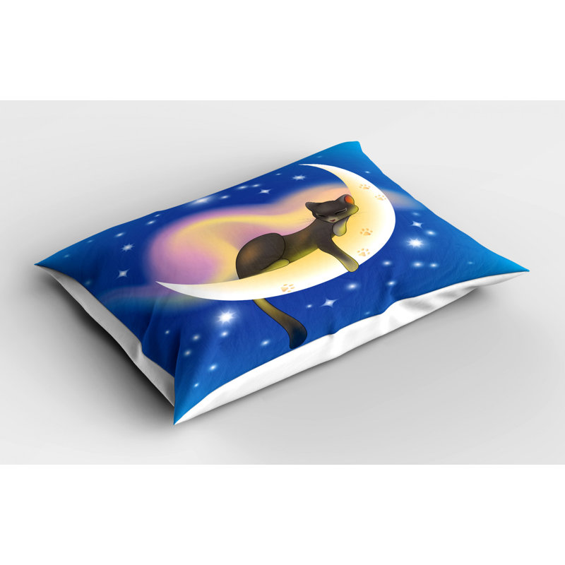 Star Polyester Sham Set, King