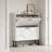 Shoe Cabinet Organizer With Flip Drawers, Freestanding Narrow Rack With Metal Legs, Farmhouse Slim Shoe Storage For Entryway Foyer Hallway-1302451890