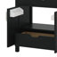 Meuble-lavabo autoportant avec 2 portes à fermeture douce et cadre en bois massif-1449382690