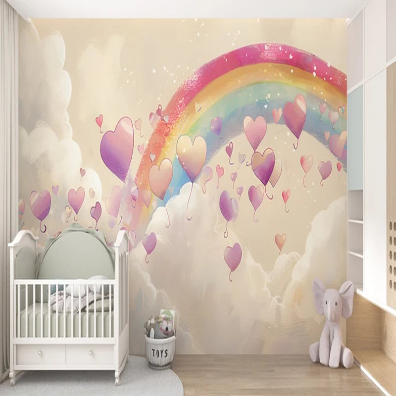 Rainbow Love, 160" L x 108" W