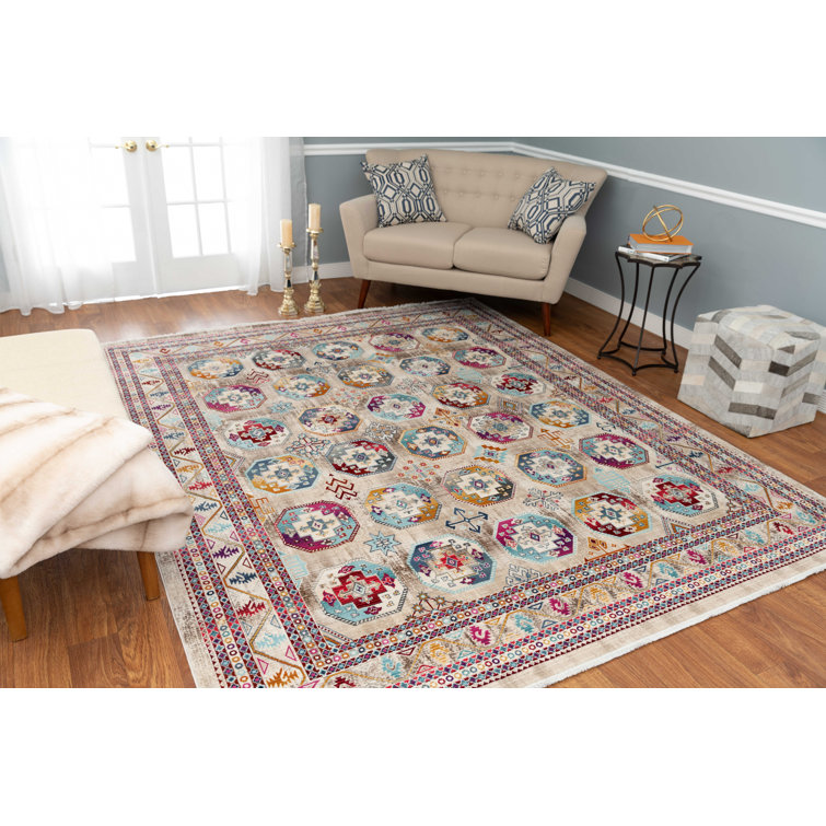 Lucha Geometric Indoor Rug