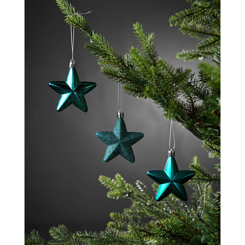 8cm Solid Colour Plastic / Acrylic Bauble
