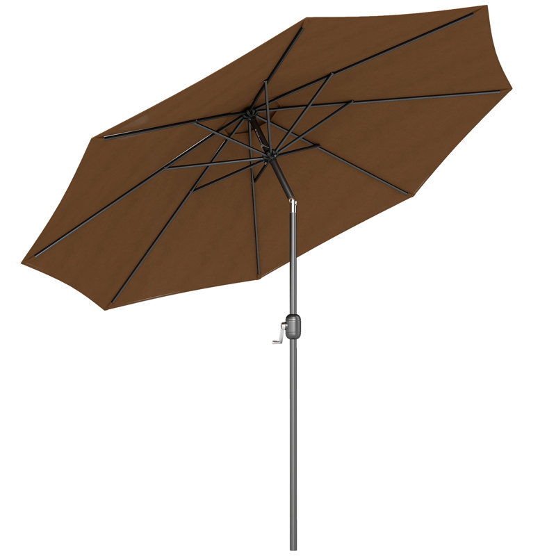 Parasol de marché rond 9,8 pi Kingsdown, Café