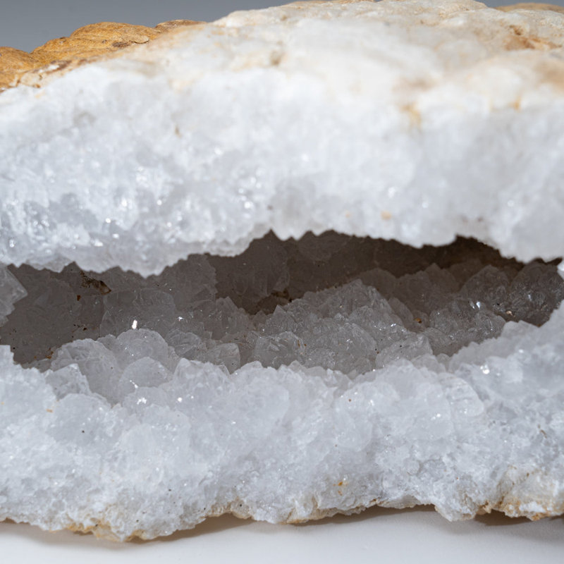 Genuine Calcite Geode From Morocco, 5.5" H x 11" W x 8" D