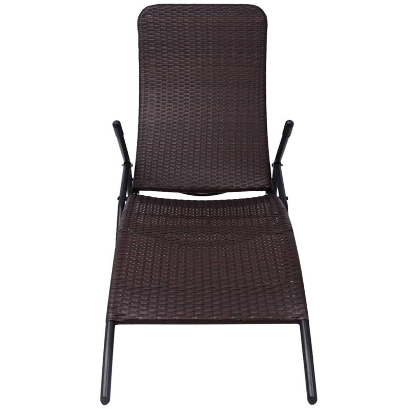 Colleyville 24.4" Long Single chaise, Black