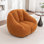 Fauteuil à billes en peluche avec accoudoirs Teddy