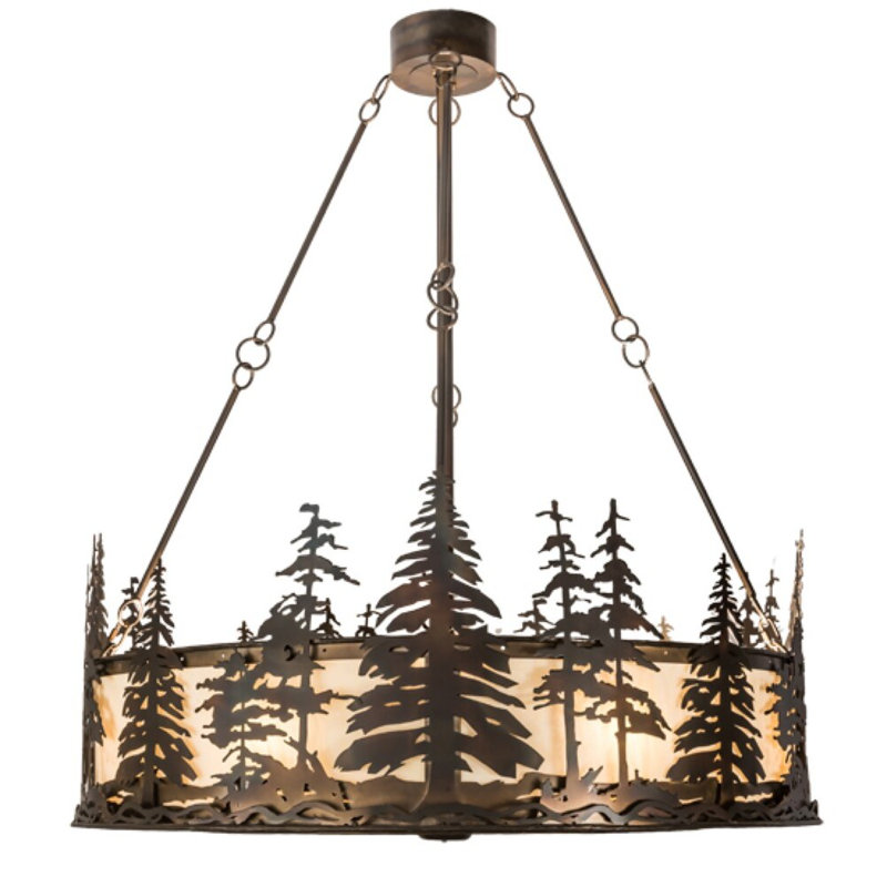 Tall Pines Downrod Ceiling Fan