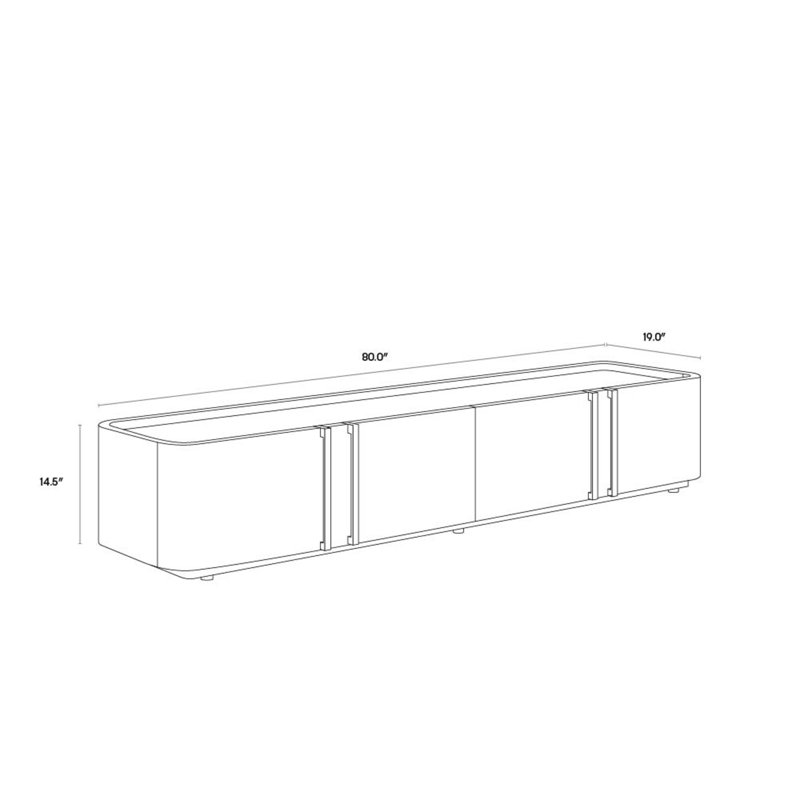 JAMILLE Media Console