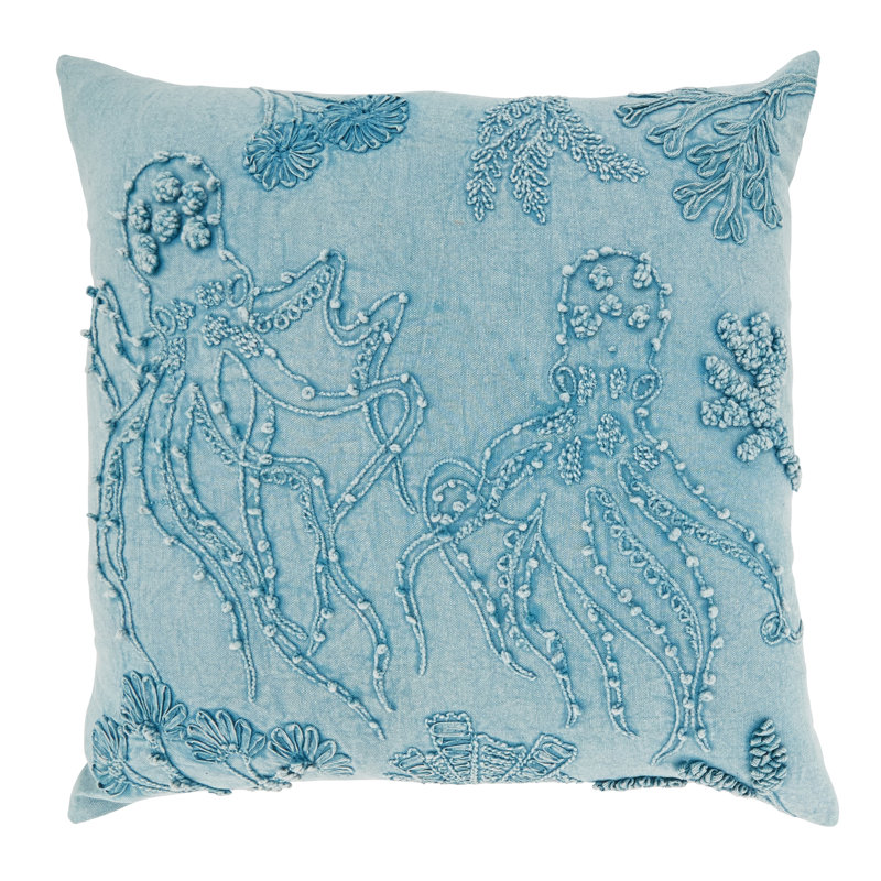Halyard Collection Cotton Throw Pillow, Down