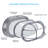 Crespo LED Outdoor Bulkhead Light-1131248695