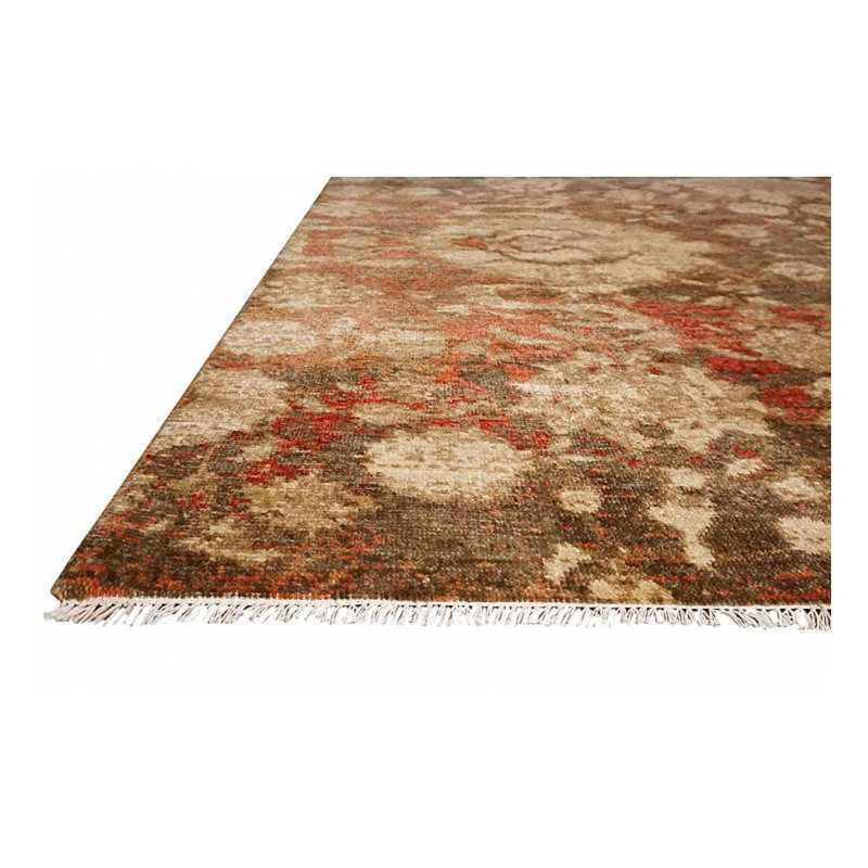 Tapis rectangulaire en laine Shangri-la, Échantillon 2 pi x 3 pi