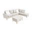 Canapé modulaire rembourré en L avec table cachée-1458038934-1444631401