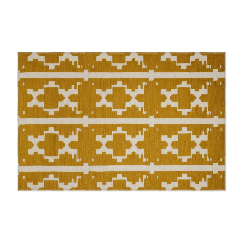 Tapis brun intérieur et extérieur Trellis, Rectangle 9 pi x 12 pi