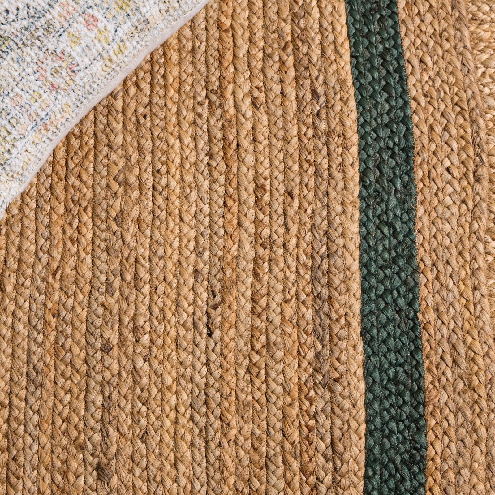 Inaki Hand-Woven Geometric Jute Rug, Rectangle 9' x 12'
