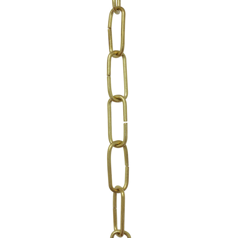 Chaîne décorative standard, Trempée à l'acide, H 12 po x l 0,71 po x P 0,13 po