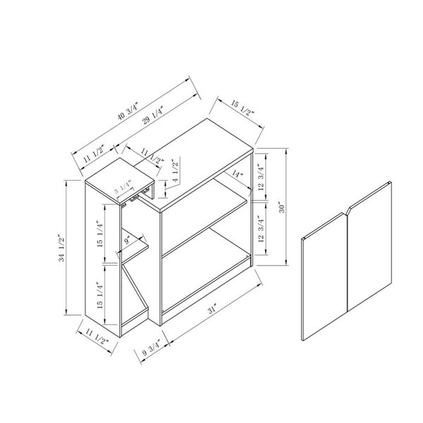 Dimensions du produit