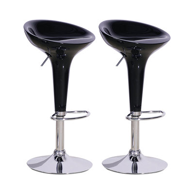 Huntington Swivel Adjustable Height Counter Stool with Metal Frame
