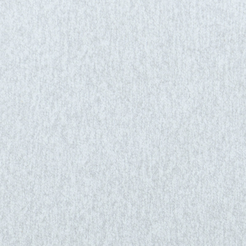Banc de chambre en champagne et blanc avec pieds en acrylique