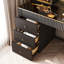 Ensemble de coiffeuse 47,24 "style moderne Mid-Century (tabouret non inclus)