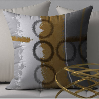 Quick Miracle Decorative Square Pillow Cover & Insert