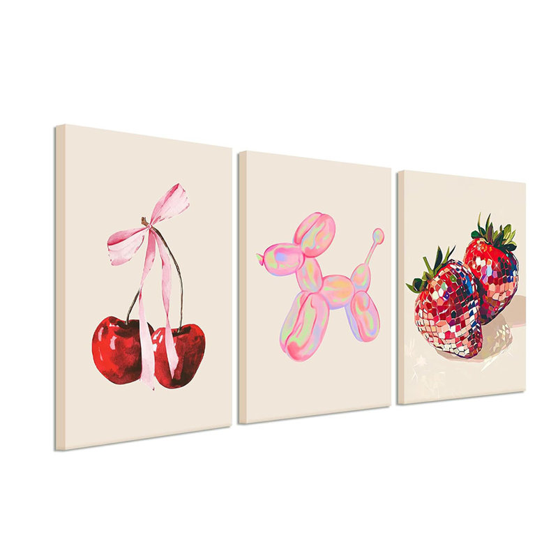 3 Piece Wrapped Canvas Print