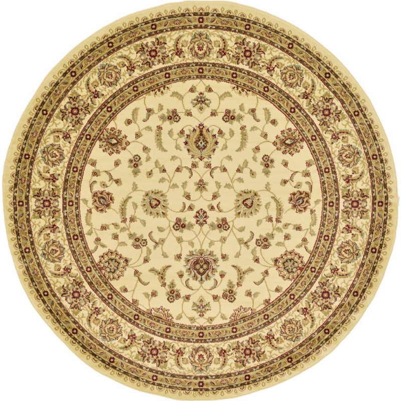 Odyssey Oriental Indoor Rug, Round 8'