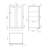 Ready to Assemble Solid Wood Shaker Pantry Kitchen Cabinet-123015271-123015272-123015273