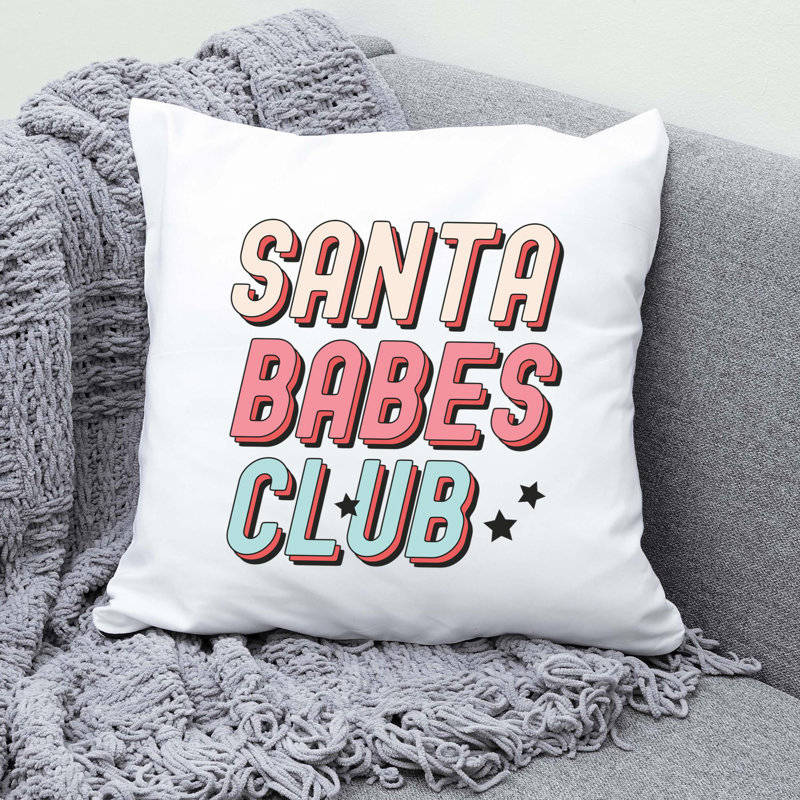 Christmas_12 Polyester/Polyester Blend Reversible Throw Pillow, 20" x 20"