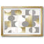 Modern Gold Reflections-FramedFramed Print W Beveled Matt and Glass-928610041-928610040