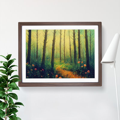 Summer Forest Watercolour Vol.5 - Single Picture Frame Painting