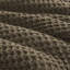 Ensemble d'édredon en chenille tricoté gaufré luxueux