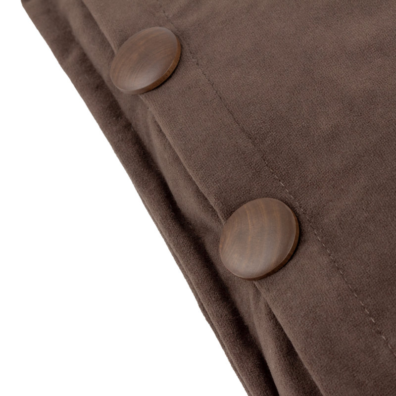 Effron Rectangular Lumbar Cushion Cover, Brown