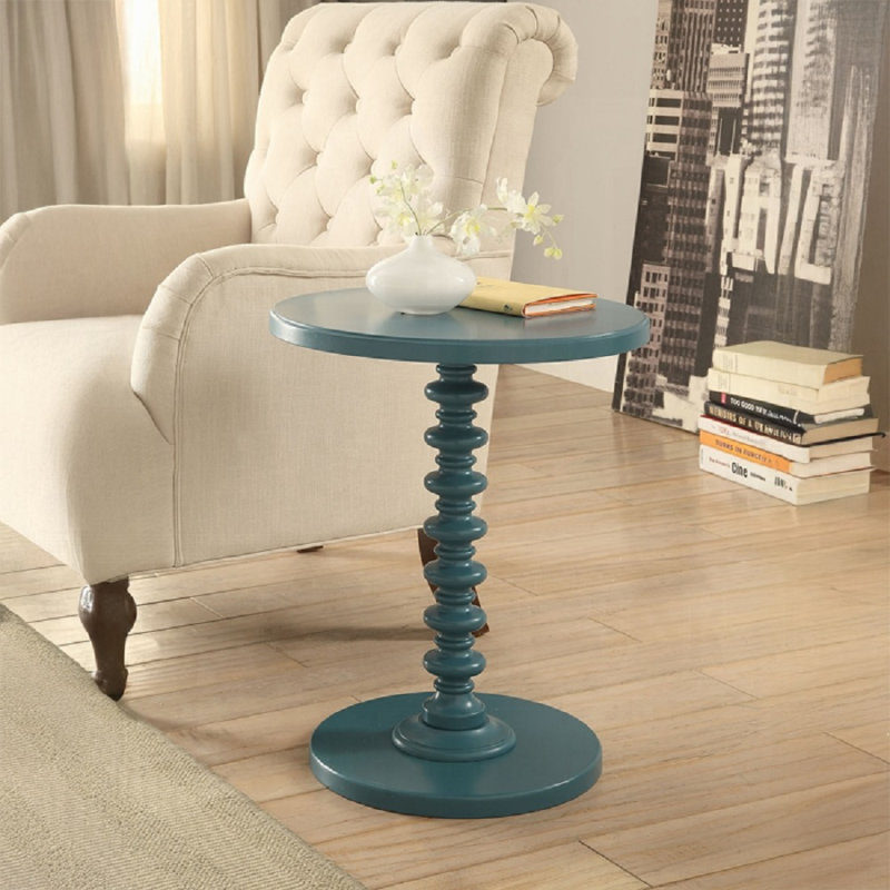 Table d'appoint Acton, Bleu