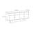 Multi-functional minimalist wooden sideboard