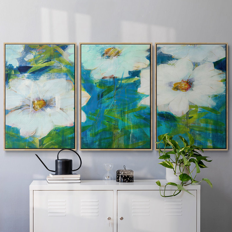 3 - Pieces, 40" H x 78" W x 2" D, Natural