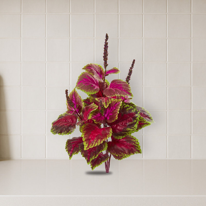 Coleus Bush Artificial Plant