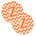 Orange/White