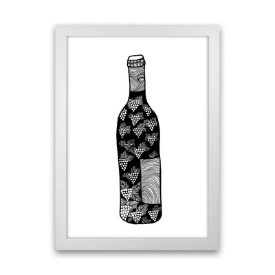 Wine Bottle by Carissa Tanton - Print
