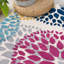 Tapis rose / bleu / bleu sarcelle arrière-plan-1327839450