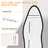 Full Length Mirror, 63"x21" Irregular Full Body Mirror with Aluminum Frame