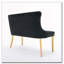 Banc en velours pour causeuse double-335066027