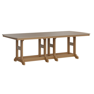 Table de salle à manger rectangulaire 96 po Berlin Gardens Garden Classic