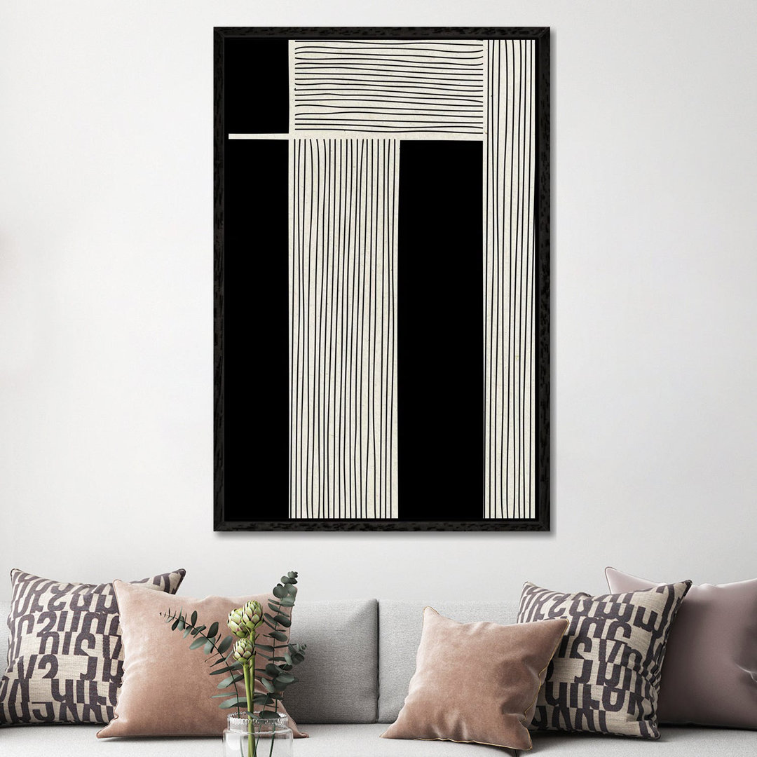 Ribbing II by Design Fabrikken - Gallery-Wrapped Canvas Giclée on Canvas