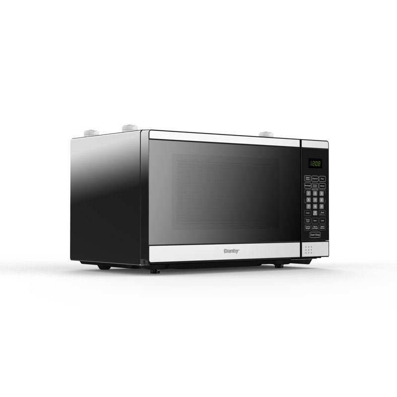 Danby 0,7 pi³ Four à micro-ondes de comptoir en acier inoxydable